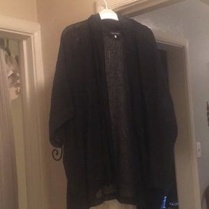 Eskandar 3/4 sleeve knit cover up